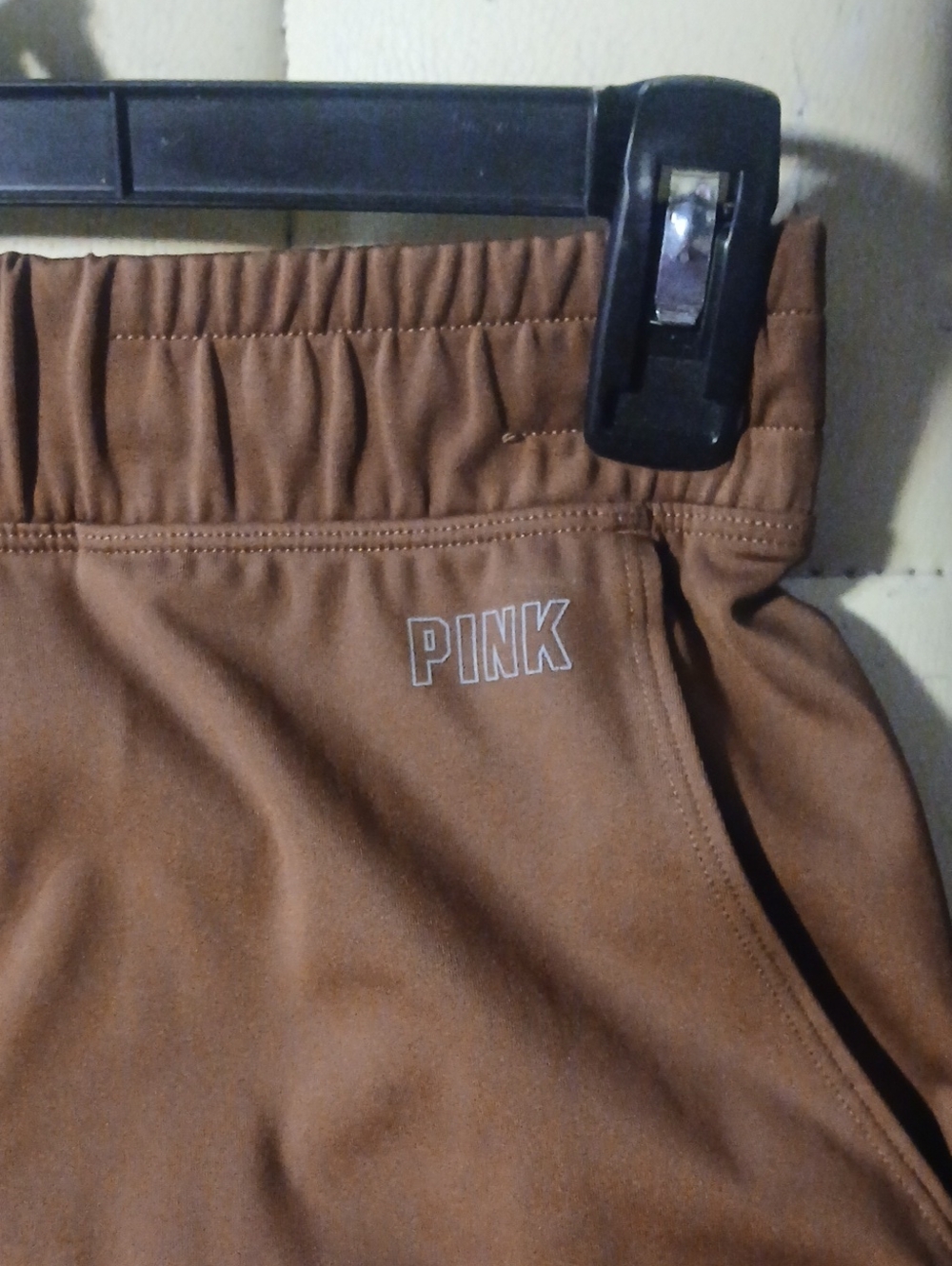 PINK Victoria's Secret Brown Track Joggers - Picture 6 of 8